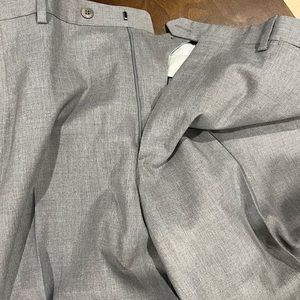 BRIONI LIGHT GRAY DRESS PANTS